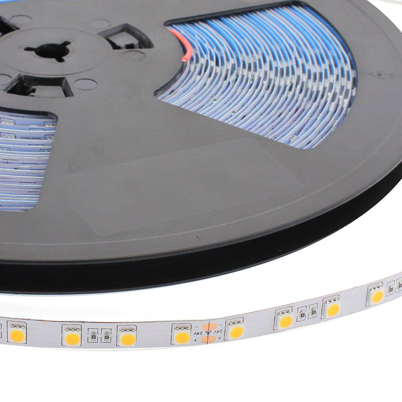 Tira LED Monocolor EPISTAR SMD5050, DC24V, 20 metros (60Led/m), 120W, IP20, Blanco frío - XauenBatt Iluminación