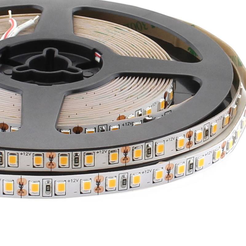 Tira LED Monocolor SMD2835, ChipLed Samsung, DC24V, 5m (120Led/m), 100W, IP20, Rojo - XauenBatt Iluminación