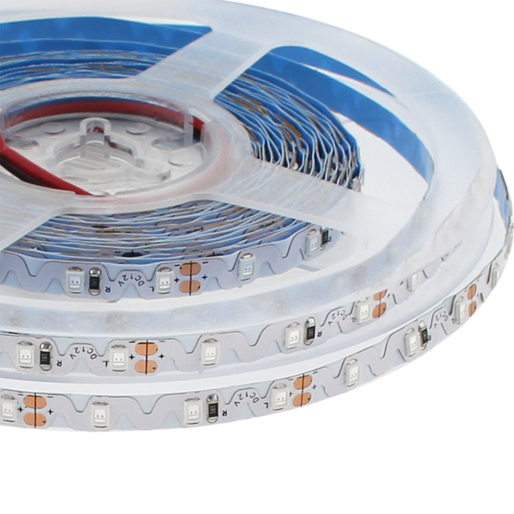 Tira contorno Zig Zag LED SMD2835, DC12V, 5m, (72Led/m), 50W, IP20, Blanco cálido - XauenBatt Iluminación