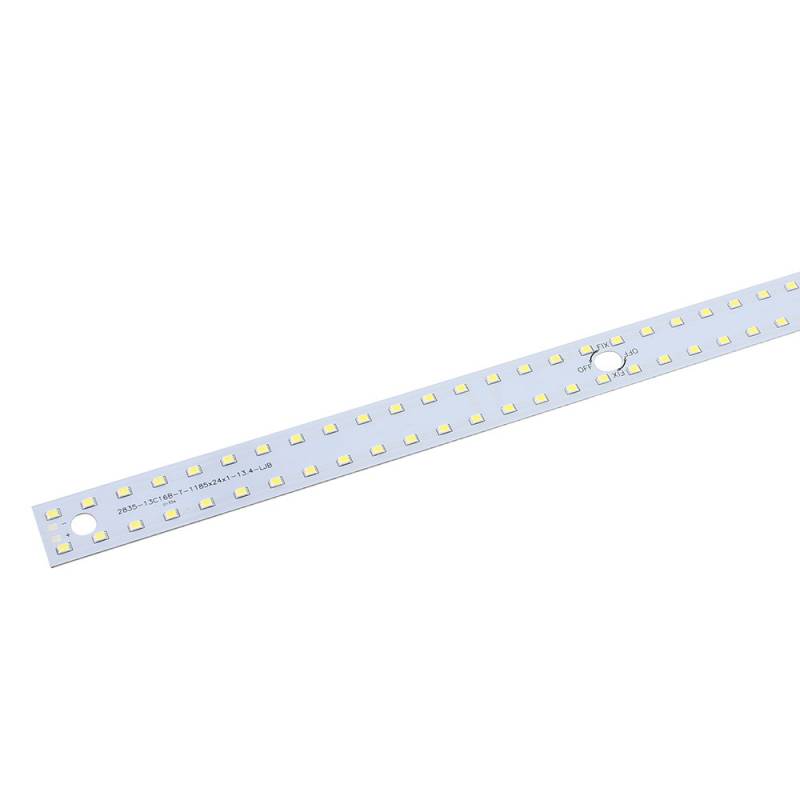 Tira LED rígida CC SMD2835, DC30-42V, 900mA, 40W, 1185mm, (208Led) - IP20 - SERK, Blanco frío - XauenBatt Iluminación