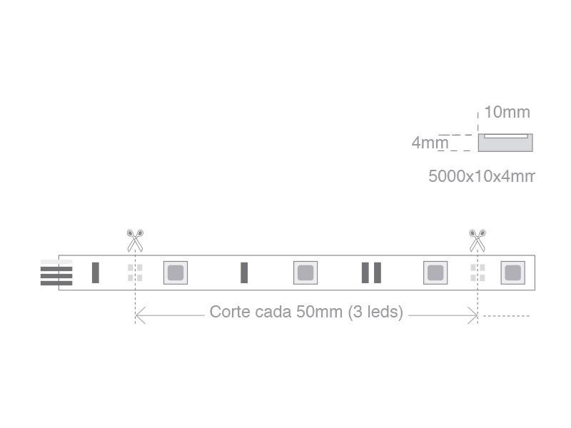 Tiras de Led 10503-28 esquema