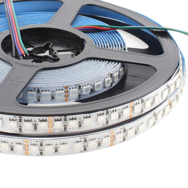 Tira LED EPISTAR SMD5050, RGB, DC24V, 5m (120Led/m) - IP20, RGB - XauenBatt Iluminación