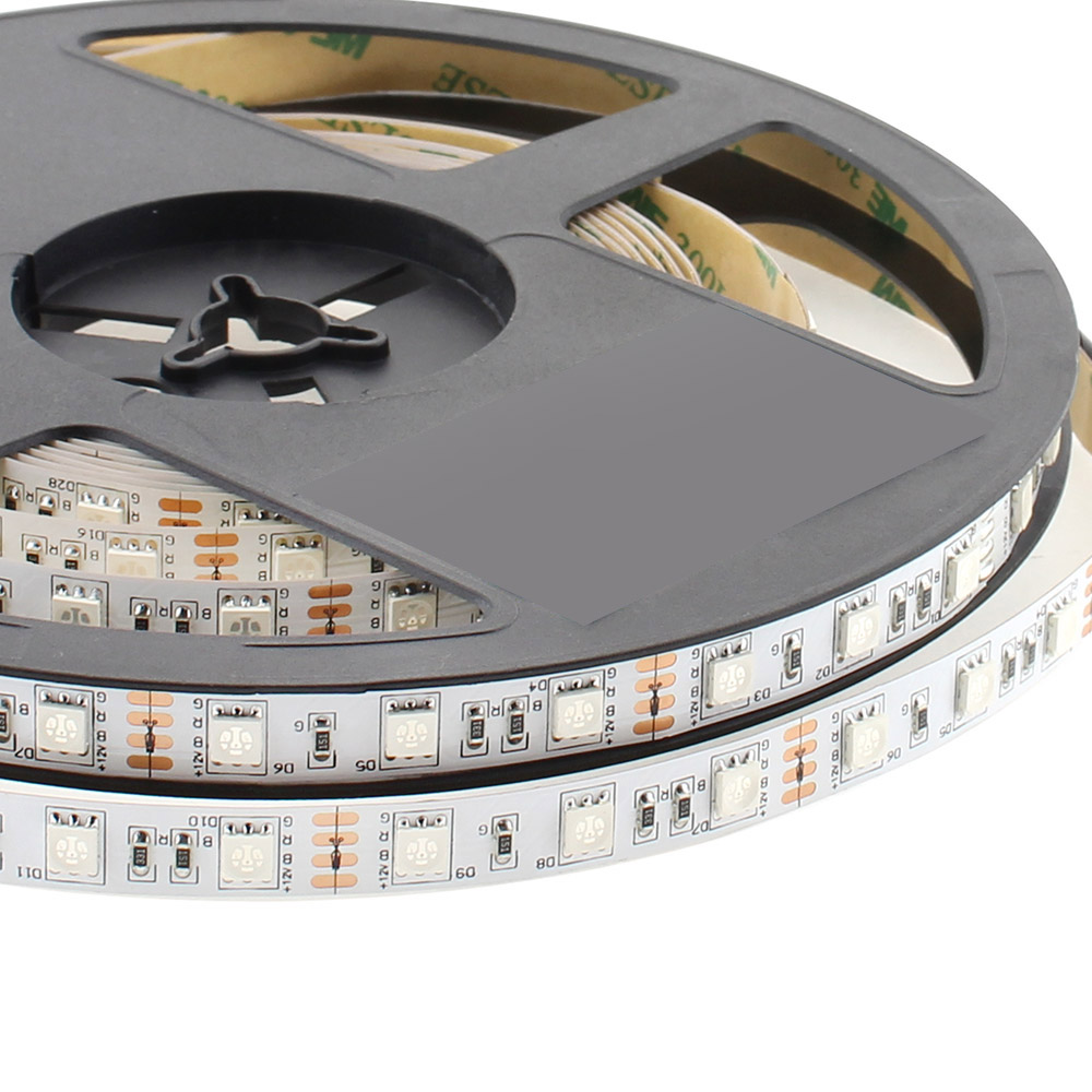 Tira LED SMD5050, RGB, DC12V, 5m (60Led/m) - IP20, RGB - XauenBatt Iluminación