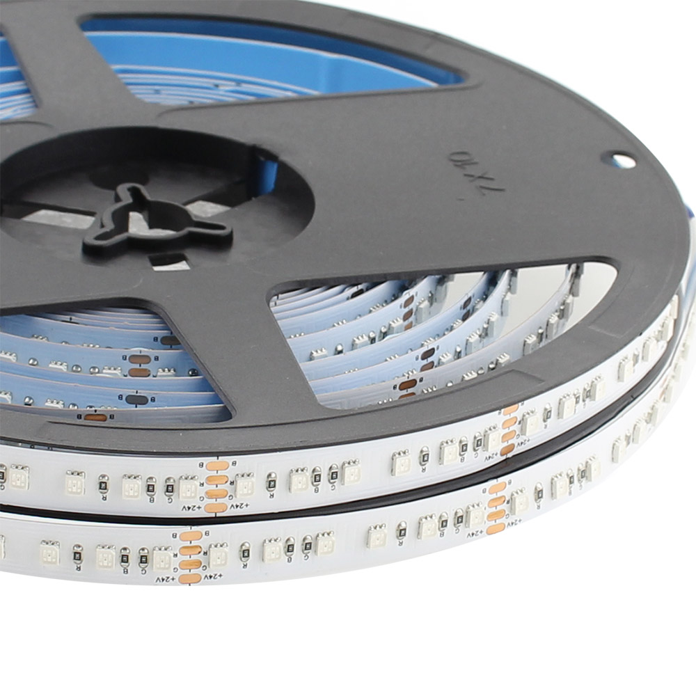 Tira LED SMD2835, ChipLed Samsung, RGB, DC24V, 5m (120Led/m) - IP20, RGB - XauenBatt Iluminación