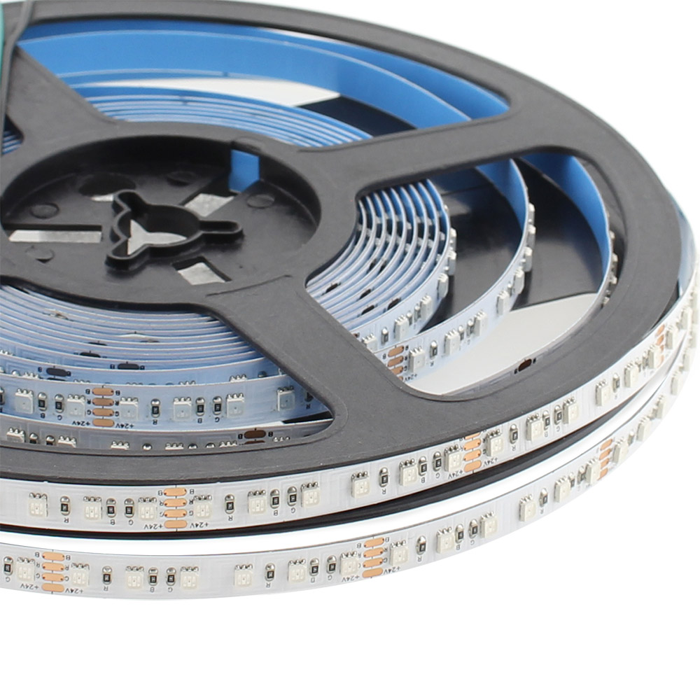 Tira LED SMD2835, ChipLed Samsung, RGB, DC24V, 5m (120Led/m) - IP65, RGB - XauenBatt Iluminación