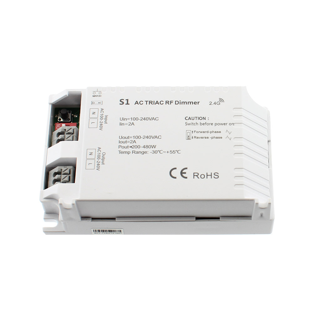 Regulador TRIAC Dimmer S1, 280W, RF - XauenBatt Iluminación