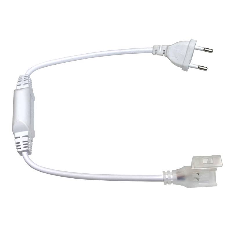 Alimentador para tira led 220V SMD2835/COB,11x6mm, PCB 8mm, con conectores rápidos - XauenBatt Iluminación