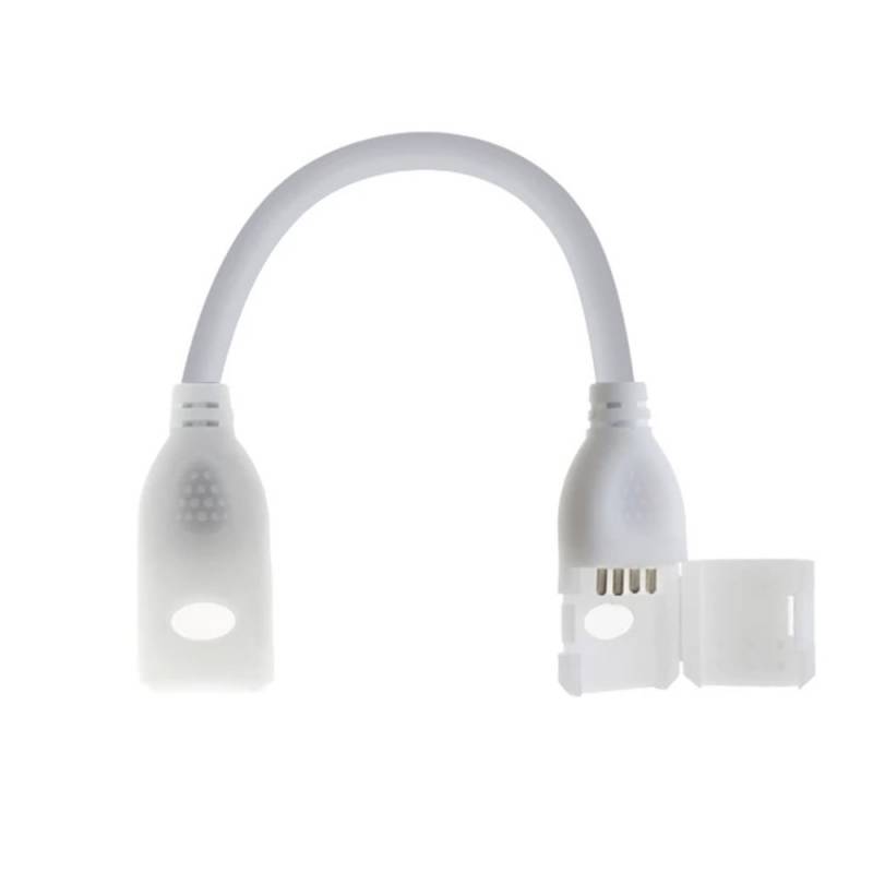Conector alimentador-tira led 220V-RGB, conectores rápidos - XauenBatt Iluminación