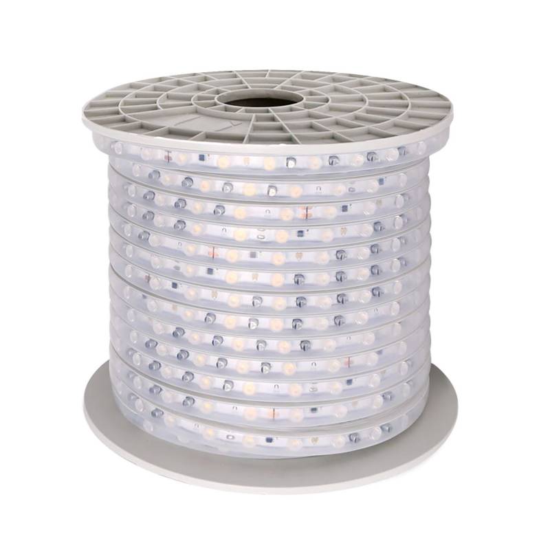 Tira LED 220V WALL WASHER 30º, 16*20mm, 12,5W/m, 50 metros, IP67, 25cm corte, Blanco frío - XauenBatt Iluminación