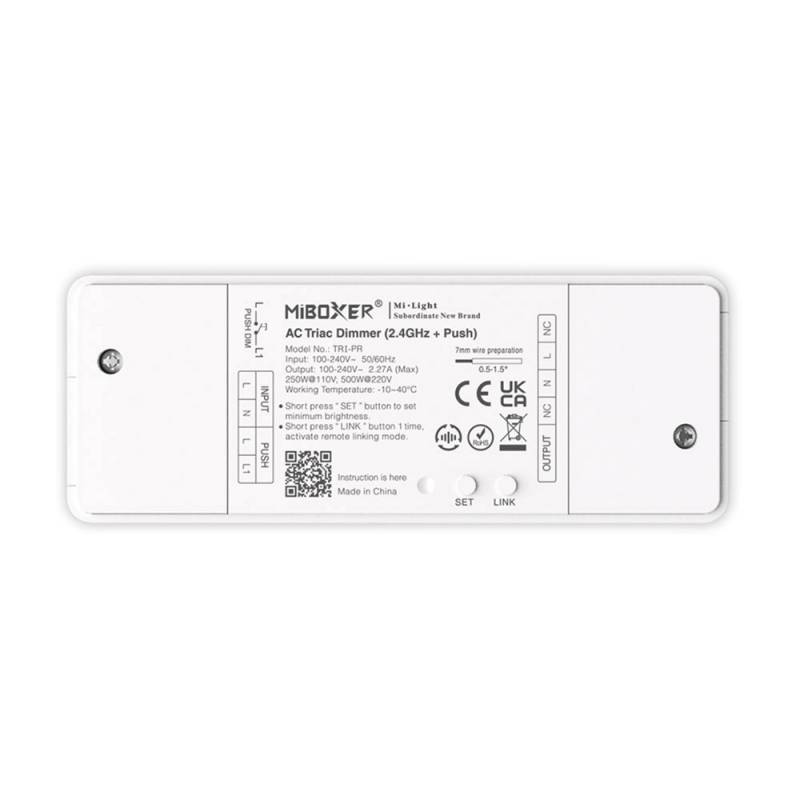Regulador TRIAC Dimmer 500W, RF-multifunción PR - XauenBatt Iluminación