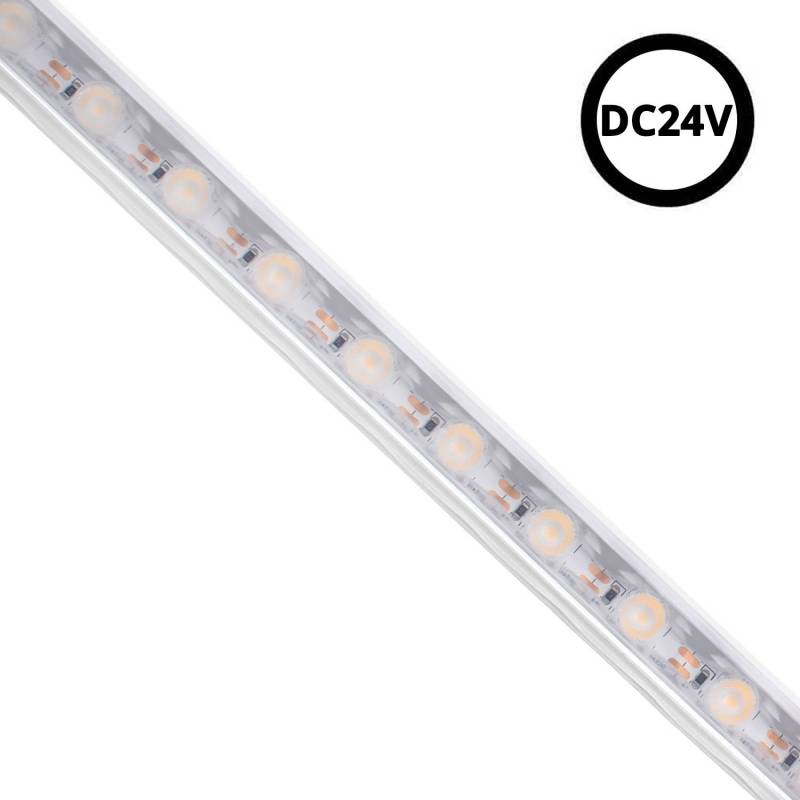 Tira LED DC24V WALL WASHER 30º, 18*16mm, 10 metros, IP67, 2,4cm corte, Blanco cálido - XauenBatt Iluminación