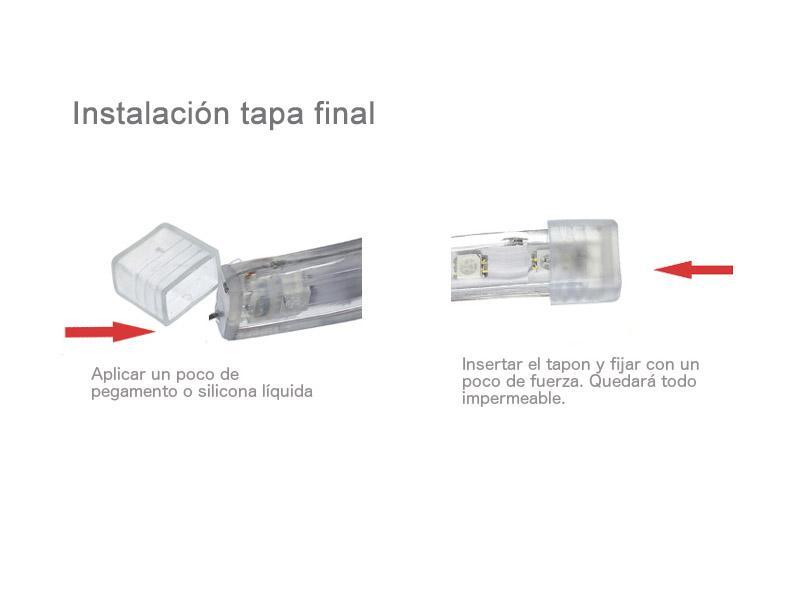 Accesorios para tiras 10506-80 instalacion