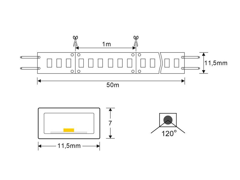Tiras de Led 10506-96 esquema