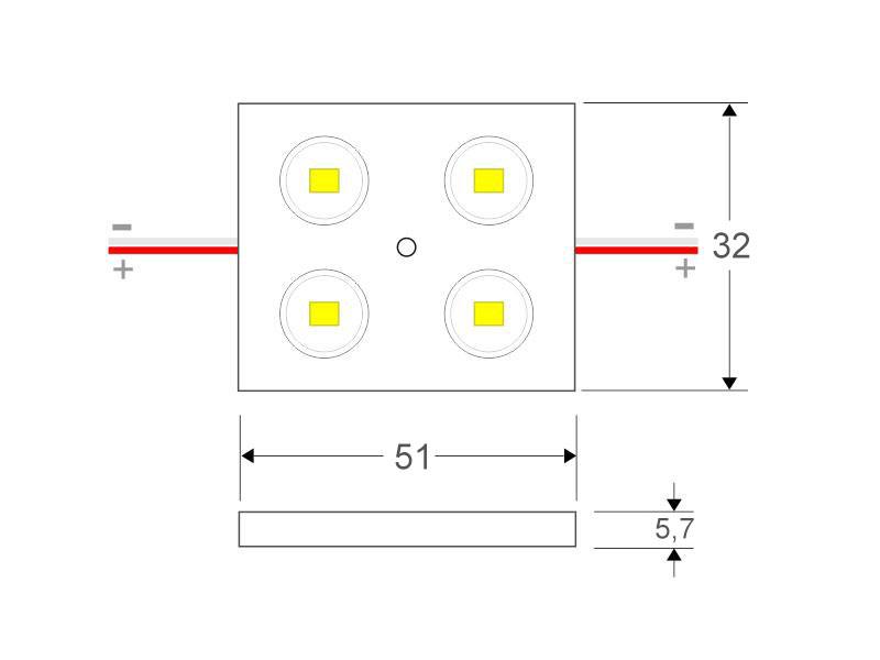 Modulos de Led 10507-18 esquema