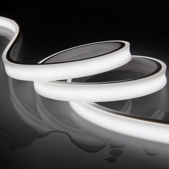 Led NEON Flex, 25*15mm, DC24V, 240Led/m, 5m, Blanco neutro - XauenBatt Iluminación