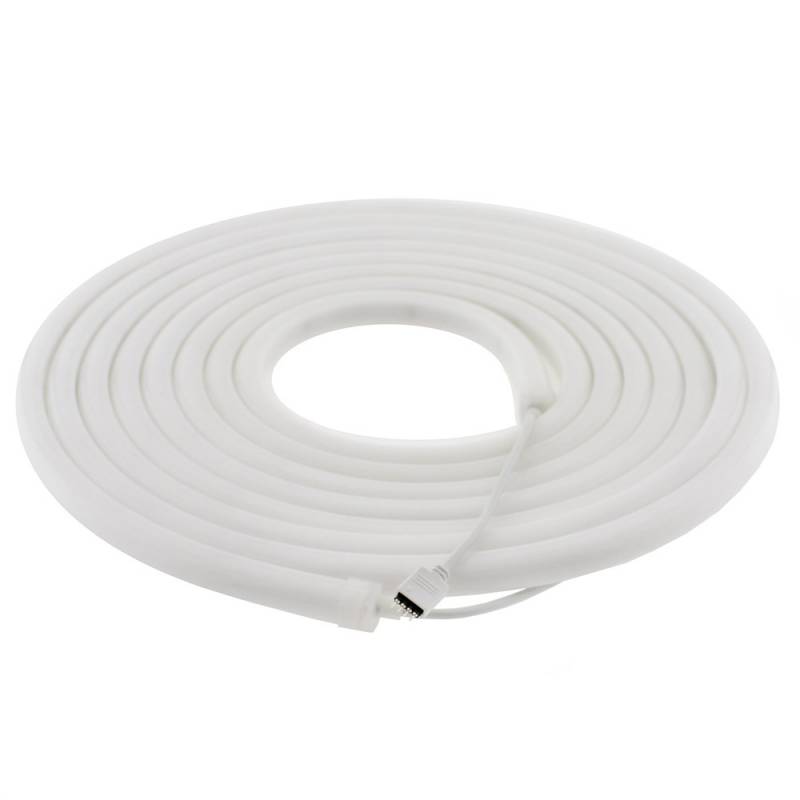 Led NEON Flex, 13x13mm, DC24V, 240Led/m, RGB, 5m, 90W, IP67, RGB, regulable - XauenBatt Iluminación