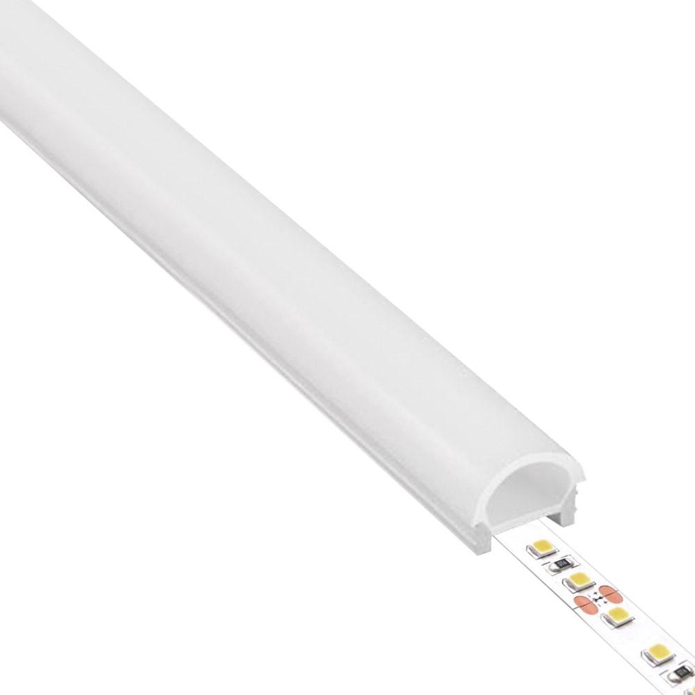 Tubo de silicona NEON Flex empotrable, 20x24mm, 1 metro - XauenBatt Iluminación