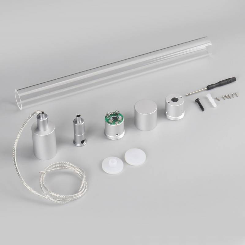 Kit accesorios NEON ⦰24mm instalación vertical techo suspendido - XauenBatt Iluminación