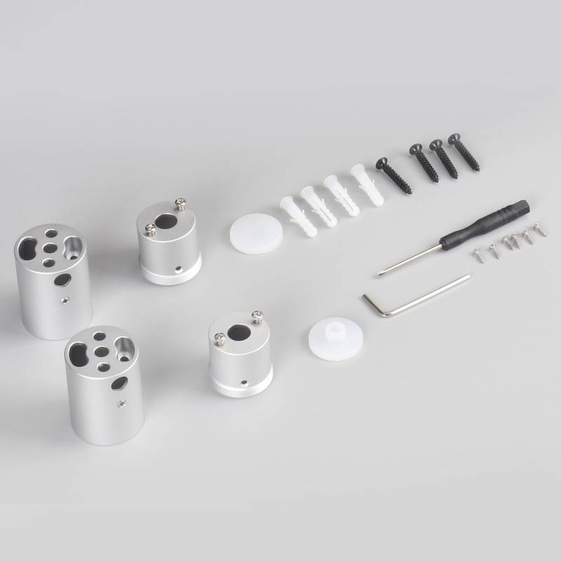 Kit accesorios NEON ⦰24mm instalación doble techo - XauenBatt Iluminación