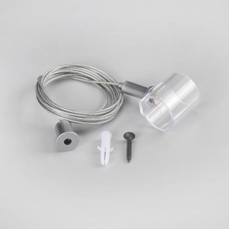 Kit accesorios NEON ⦰24mm instalación clip telescópico, 2pcs - XauenBatt Iluminación