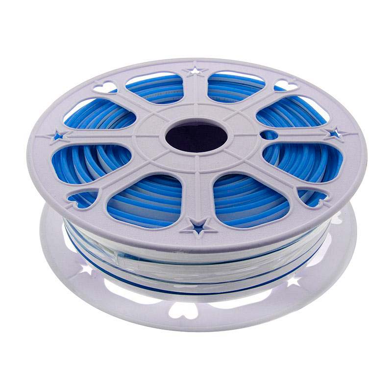Led NEON Silicona Monocolor, DC12V, 120Led/m, 6x12mm, 1 metro, Azul - XauenBatt Iluminación