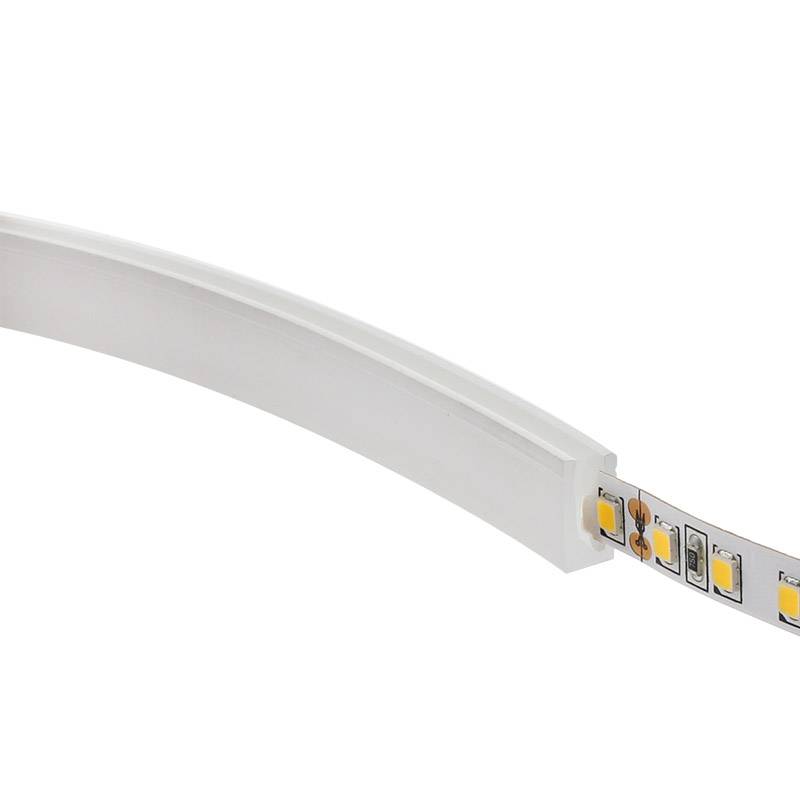 Tubo de silicona para tiras LED, 6x12mm, 1 metro - XauenBatt Iluminación