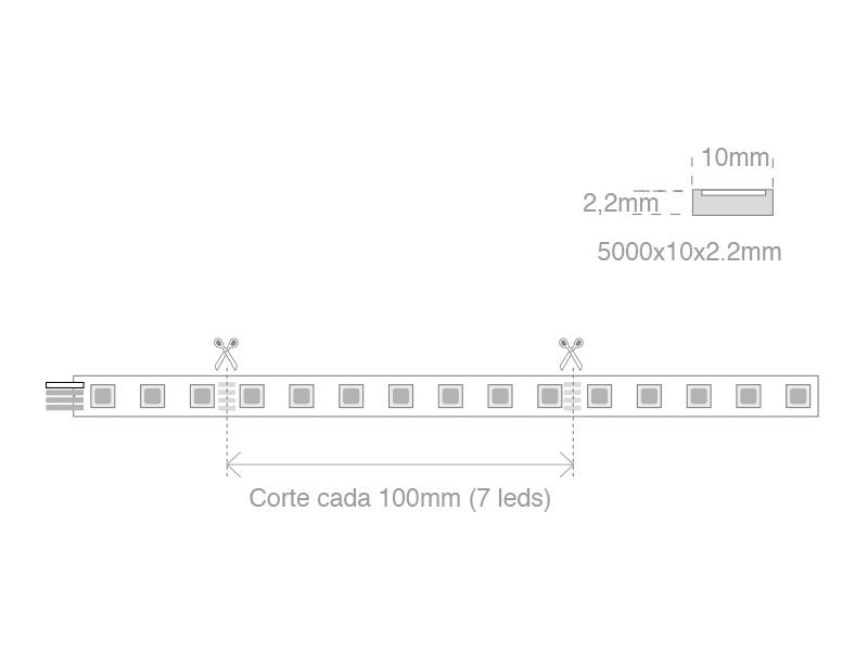 Tiras de Led 10509-01 esquema