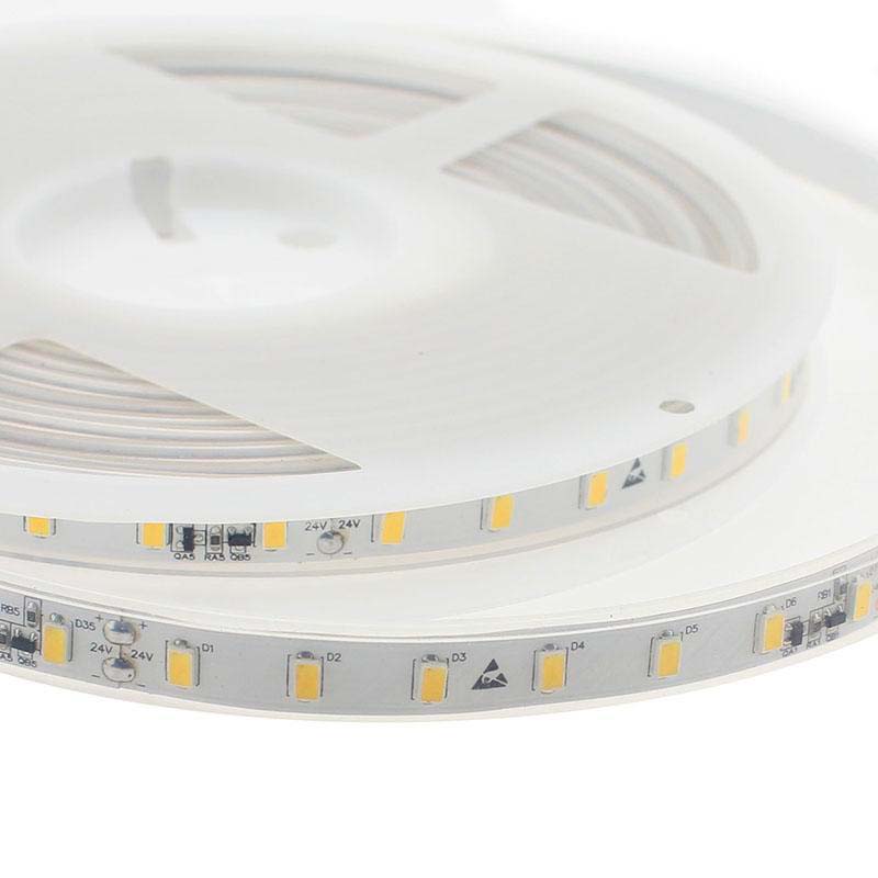 Tira LED Monocolor SMD5630, DC24V CC, 5m (70 Led/m) - Sensor Temperatura, 75W, IP67, Blanco frío - XauenBatt Iluminación