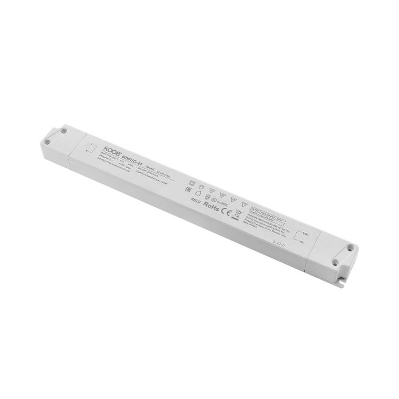 Fuente de alimentación Ultra Slim CC/DC24V/60W/2,25A - XauenBatt Iluminación
