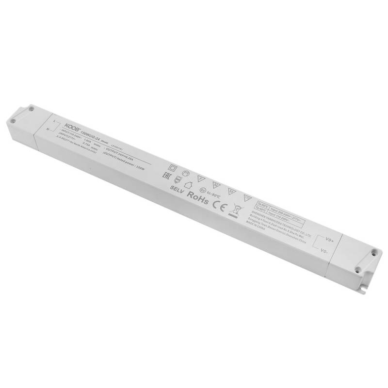 Fuente de alimentación Ultra Slim CC/DC24V/150W/6,25A - XauenBatt Iluminación