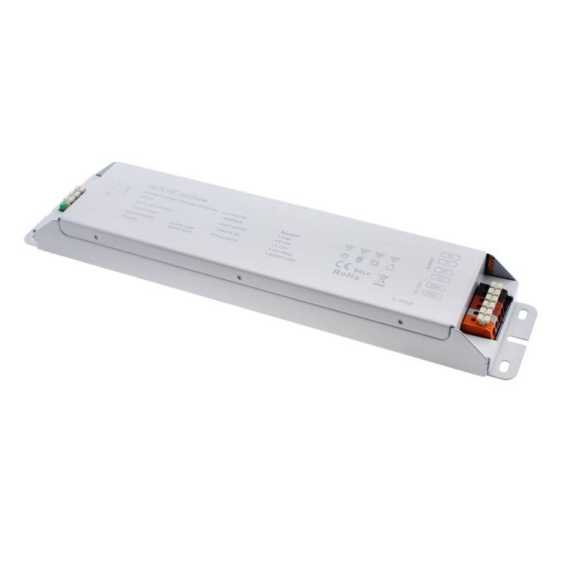 Fuente de alimentación Slim DC24V/200W/8.3A, 0/1-10V, TRIAC, 5 en 1 - XauenBatt Iluminación