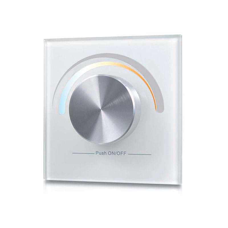 Mando LB2836 DUAL RF, Ruleta pared, blanco - XauenBatt Iluminación