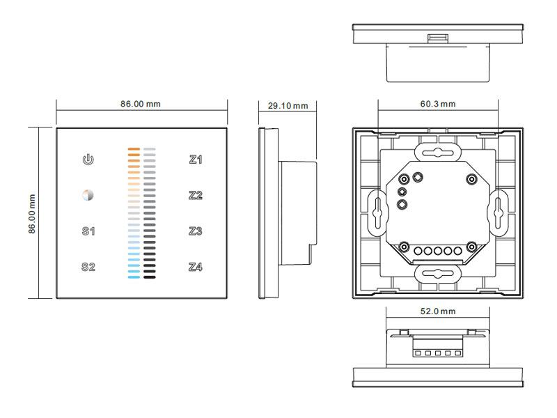 Accesorios para tiras 10512-118 esquema