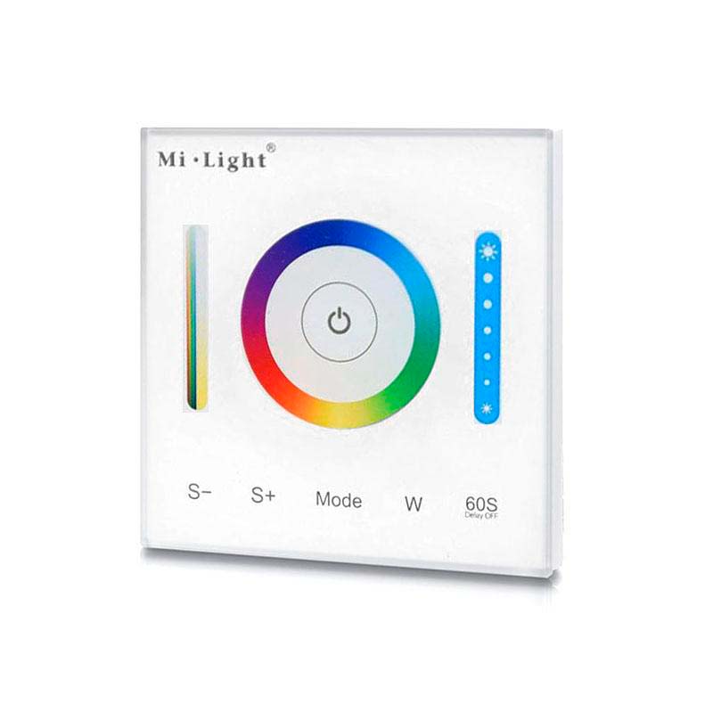 Controlador RGB/RGB+CCT táctil empotrable P3 - XauenBatt Iluminación