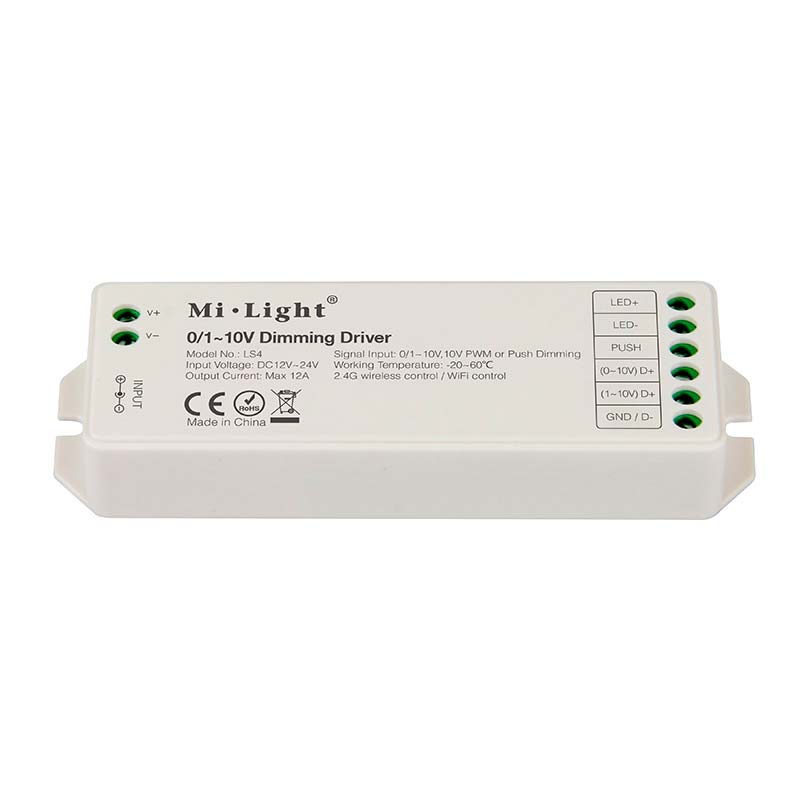 Controlador 0/1-10V, 12A, RF-WiFi - XauenBatt Iluminación