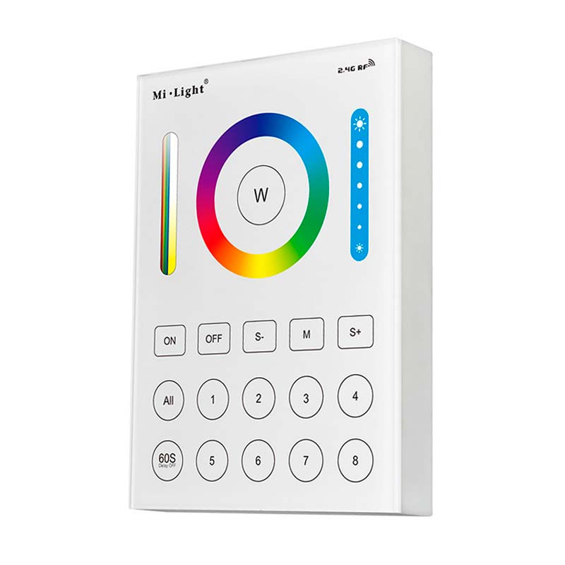 Mando 8 zonas RGB+CCT táctil B8 - XauenBatt Iluminación