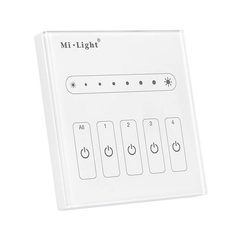 Mando panel táctil 4 zonas 0/1-10V - XauenBatt Iluminación