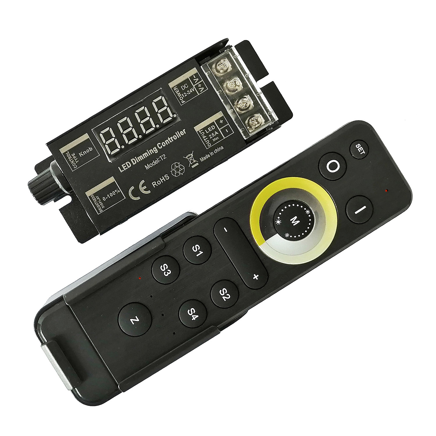 Set Controlador 25A + mando a distancia 4Z RF - XauenBatt Iluminación