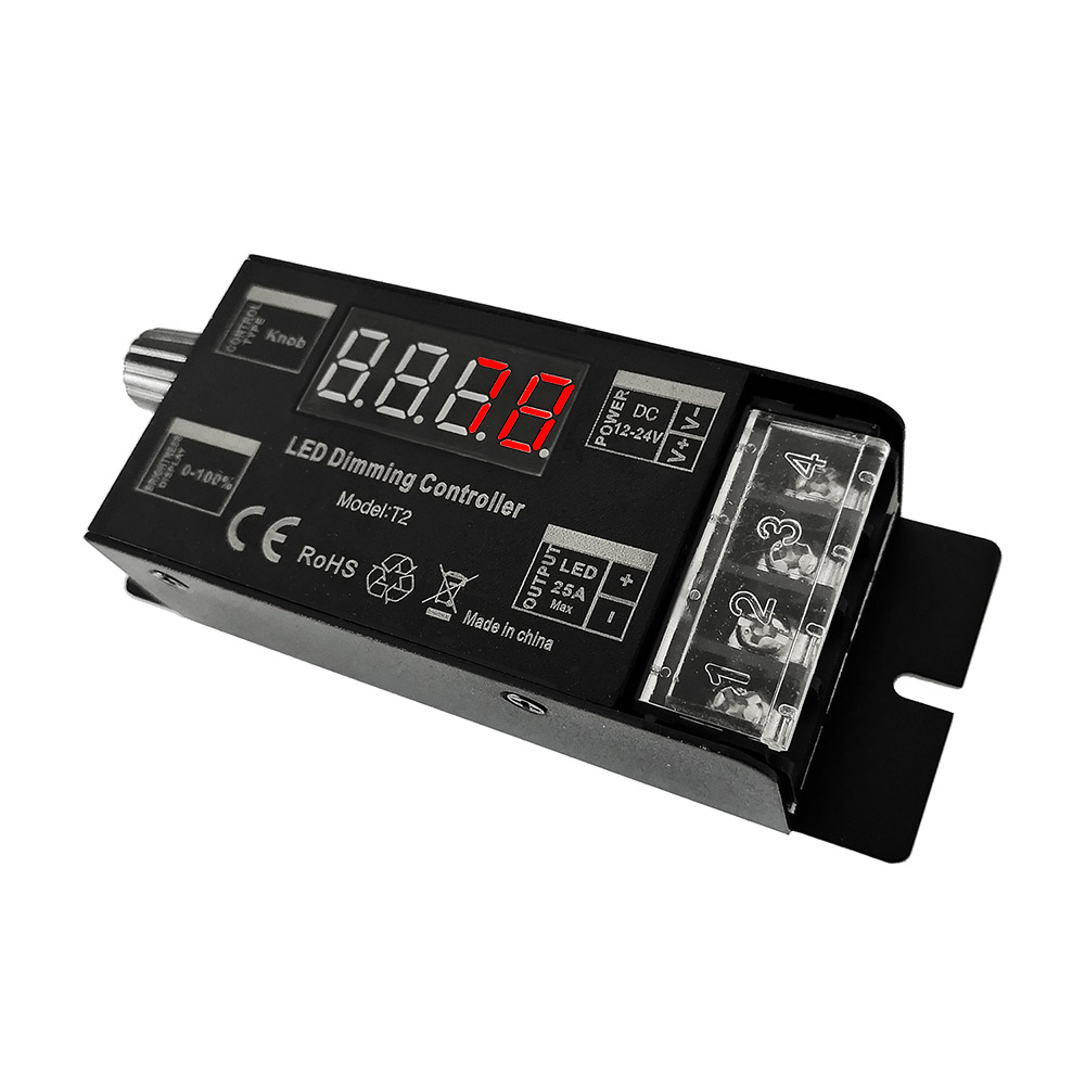Controlador mono RF 25A con display - XauenBatt Iluminación