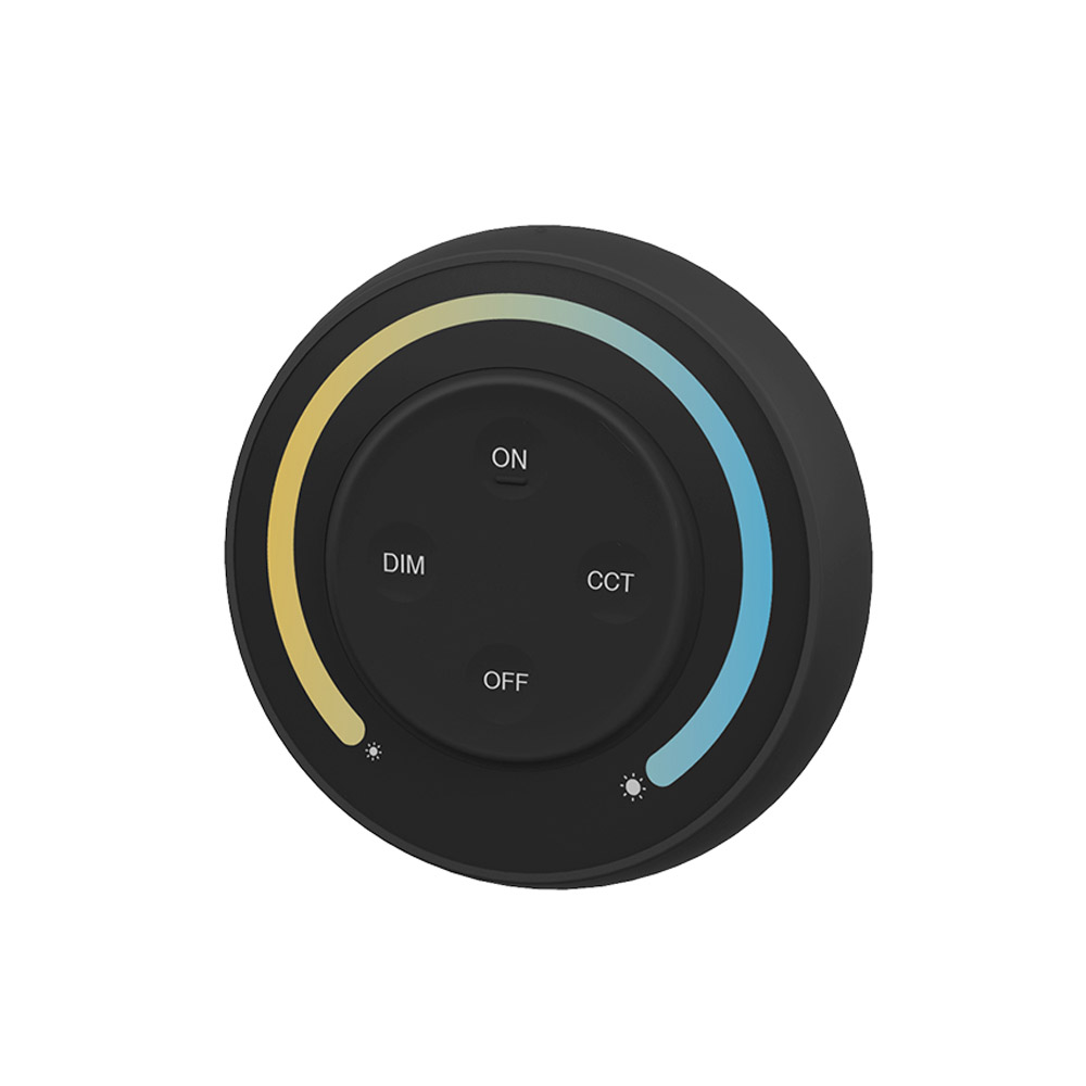 Mando RF CCT ROUND Magnetic táctil, negro - XauenBatt Iluminación