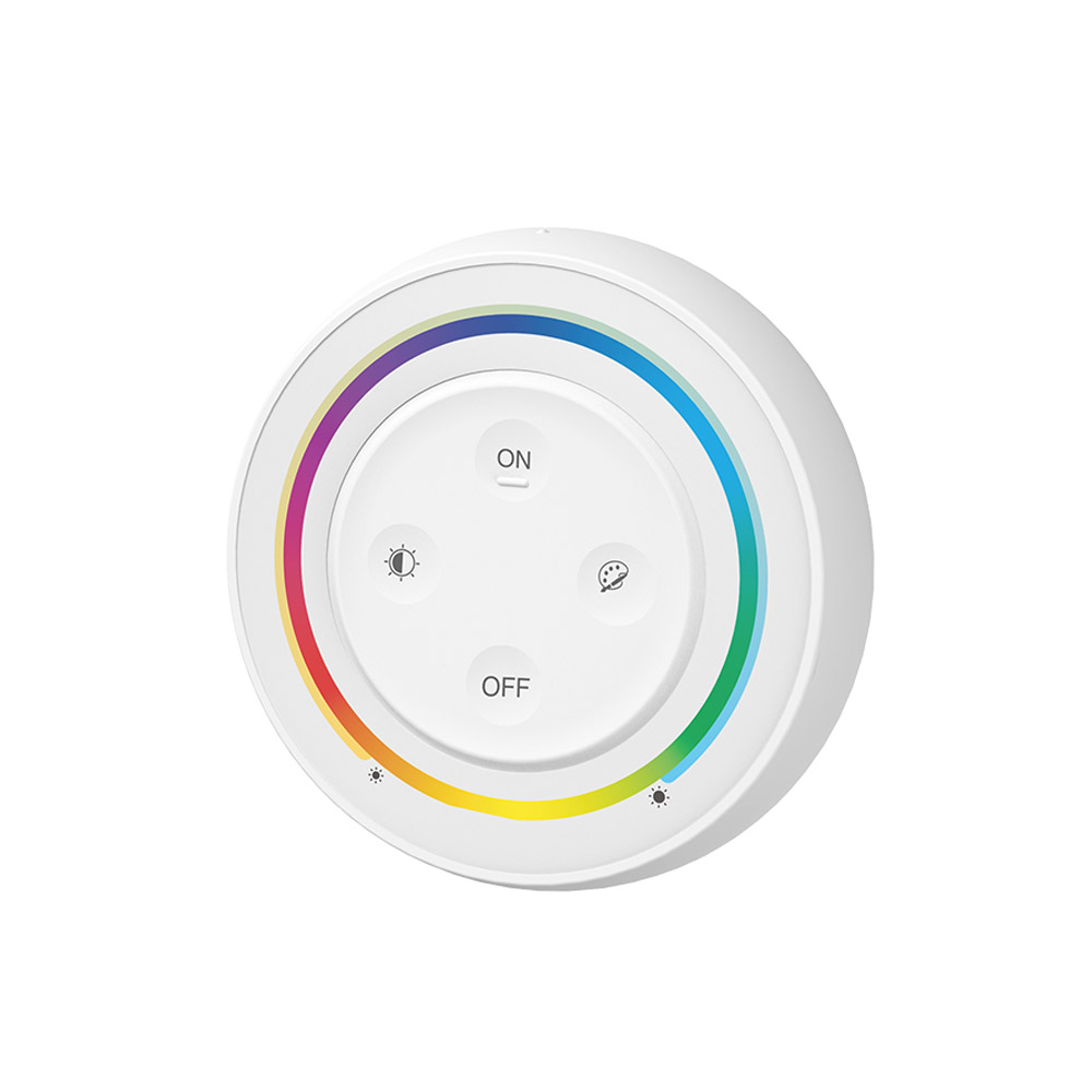 Mando RF RGB+CCT ROUND Magnetic táctil, blanco - XauenBatt Iluminación
