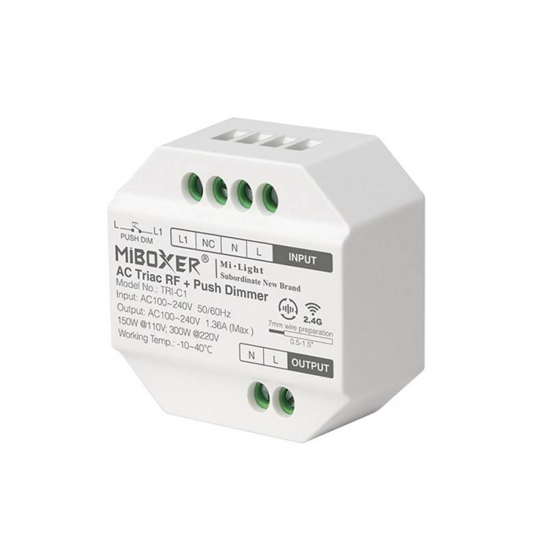 Smart Switch WiFi + 2.4G , AC100-240V, 10A, Alexa / Google Home - XauenBatt Iluminación