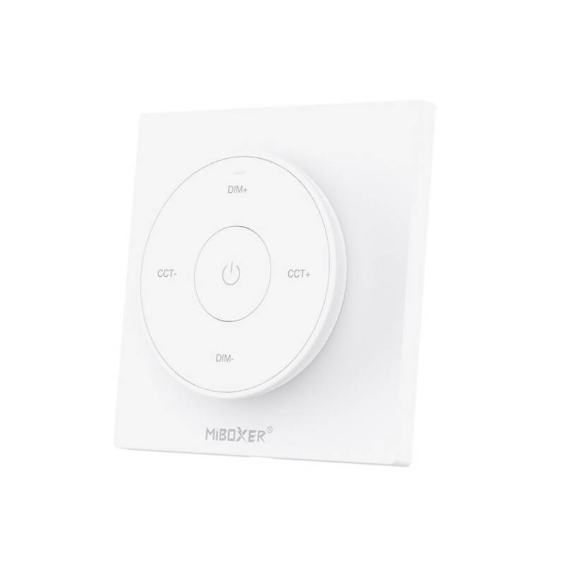 Mando RF monocolor+CCT ROUND táctil, blanco - XauenBatt Iluminación