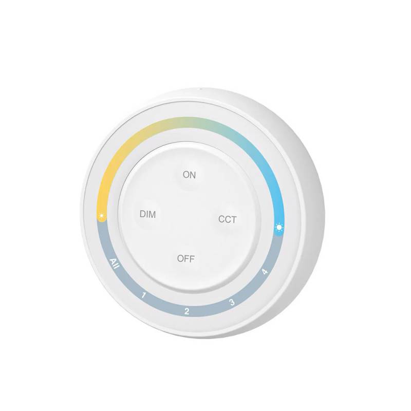 Mando RF Sunrise CCT ROUND Magnetic táctil 4 zonas - XauenBatt Iluminación