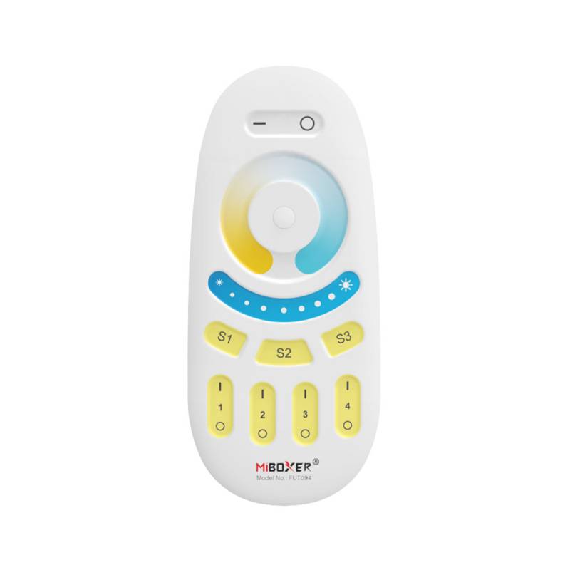 Mando a distancia 4 zonas monocolor/CCT FUT094 - XauenBatt Iluminación