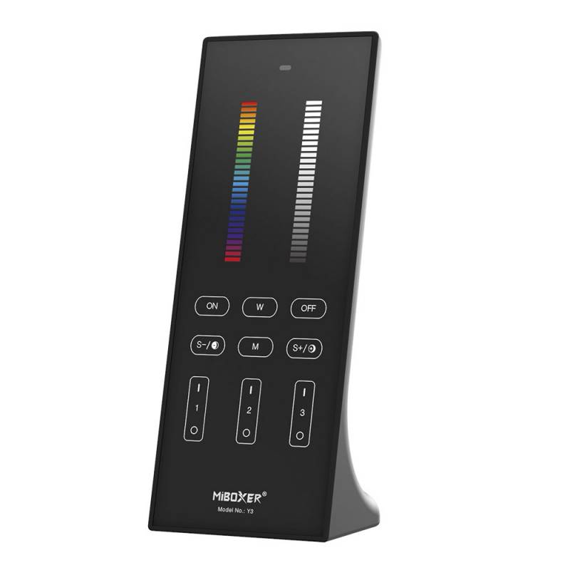 Mando a distancia de mesa RGB+CCT 3 zonas - XauenBatt Iluminación