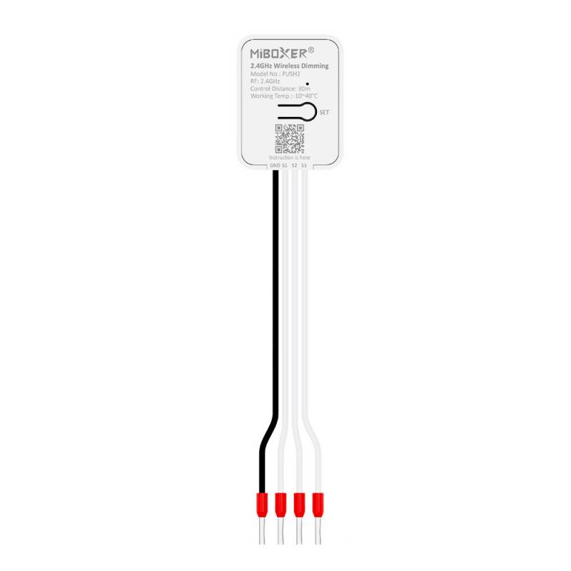 Pulsador inalámbrico RF, 3V, RGB+CCT - XauenBatt Iluminación