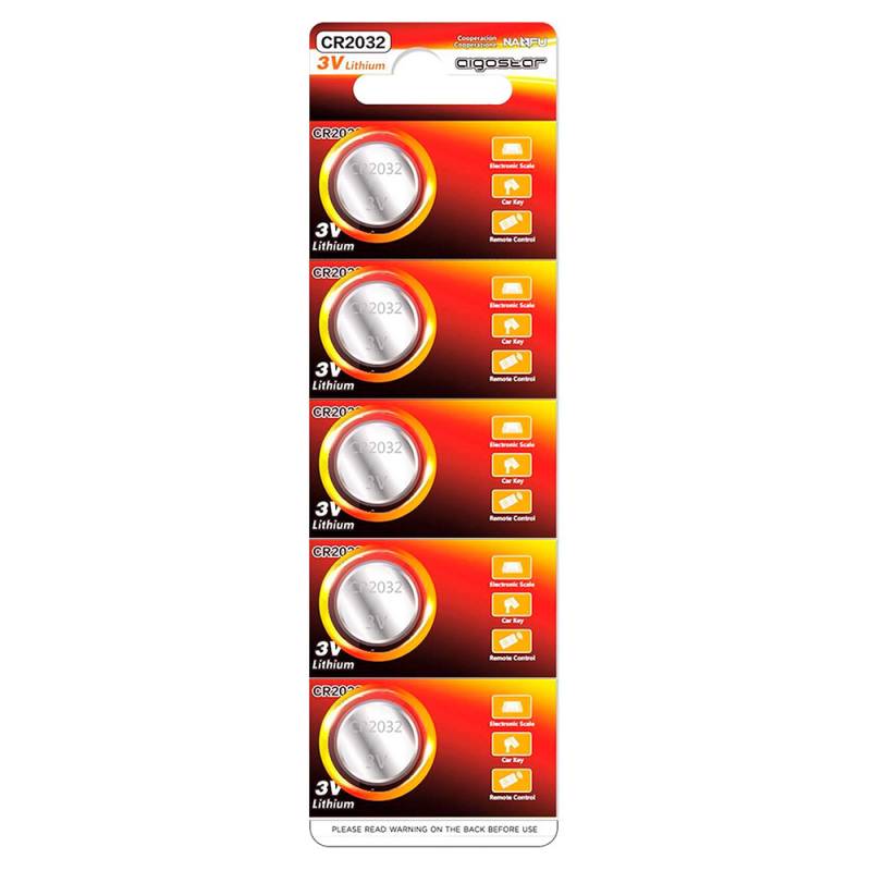 Batería de Litio CR2032 3V, 5 unidades - XauenBatt Iluminación