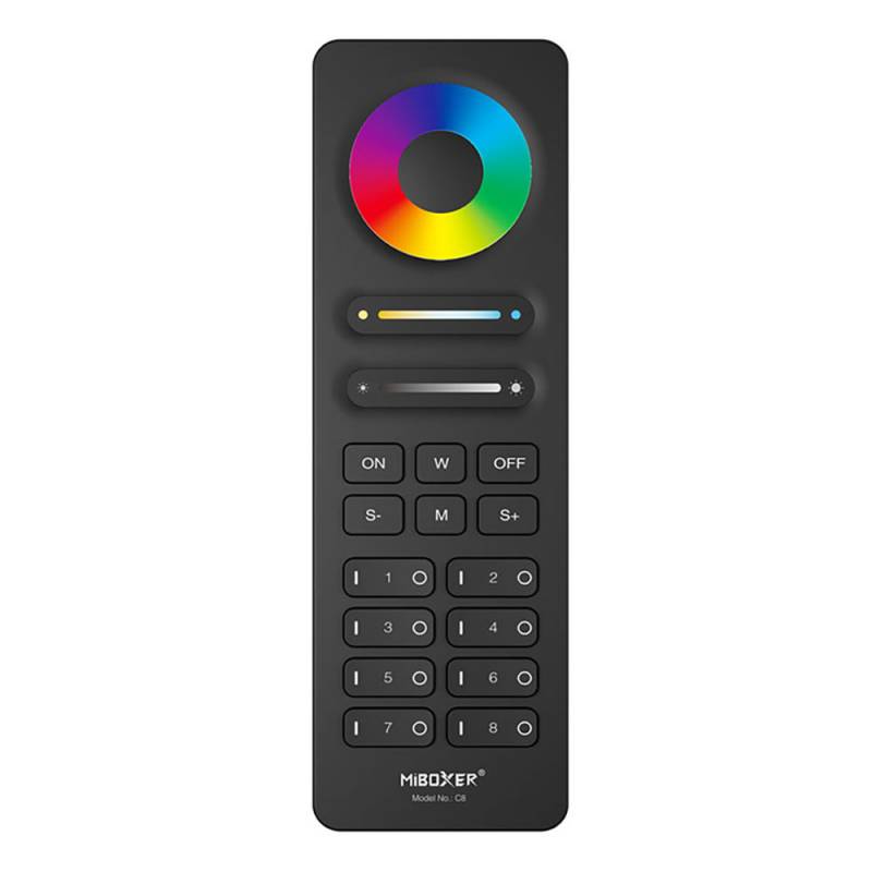 Mando a distancia RGB+CCT 8 zonas C8 - XauenBatt Iluminación
