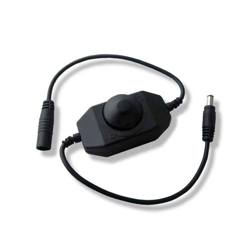 Controlador para tira LED monocolor Dimmer negro - XauenBatt Iluminación